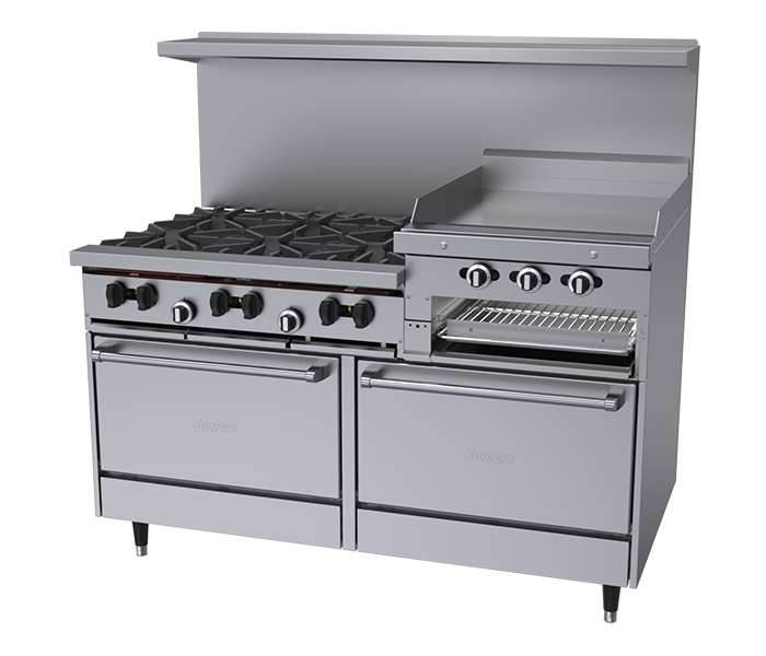 Garland Commercial Ranges - SunFire X-Series, 36", 6 Open Burners