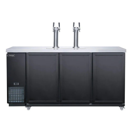 Dual Tap Kegerator Beer Dispenser