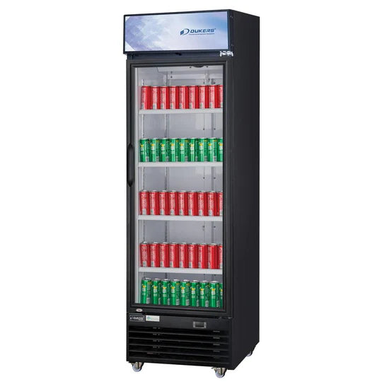 Commercial Single Glass Swing Door Merchandiser Refrigerator