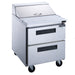 Dukers DSP29-8-D2 - Dukers DSP29-8-D2 29-Inch Salad Prep Table with Drawers