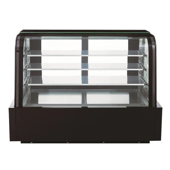 Curved Glass 72" Cake Showcase